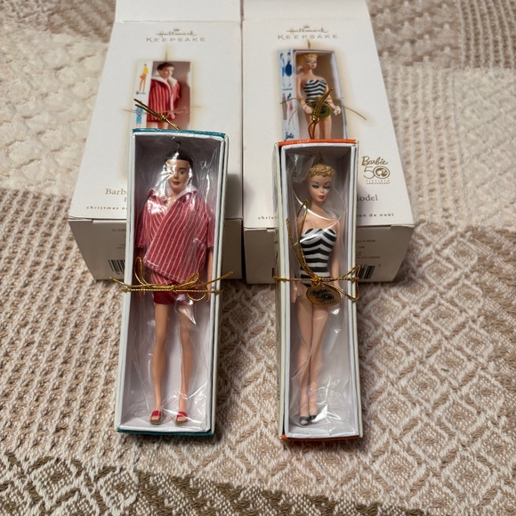 Hallmark Keepsake Barbie and Ken Christmas Ornaments - Picture 2 of 5